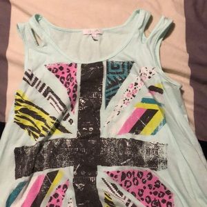 Delia’s UK flag tank top